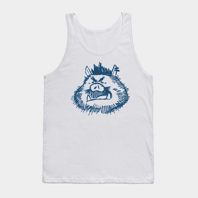 boar Tank Top by Pako